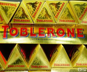 yapboz Toblerone logosu